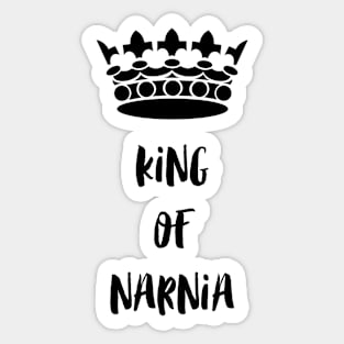 King of Narnia Sticker